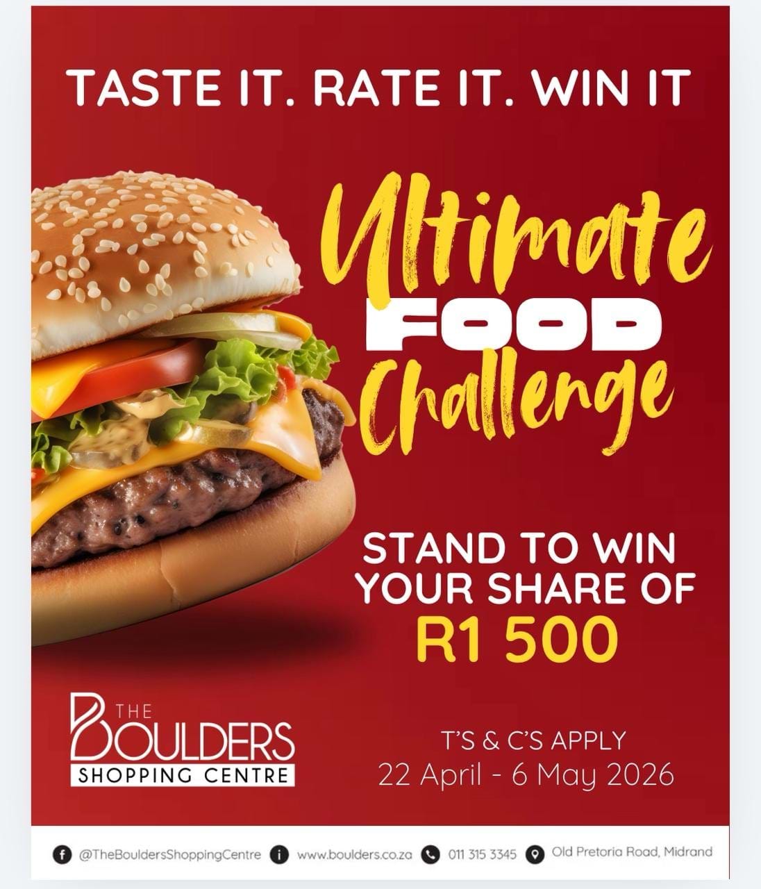 TASTE IT RATE IT WIN IT